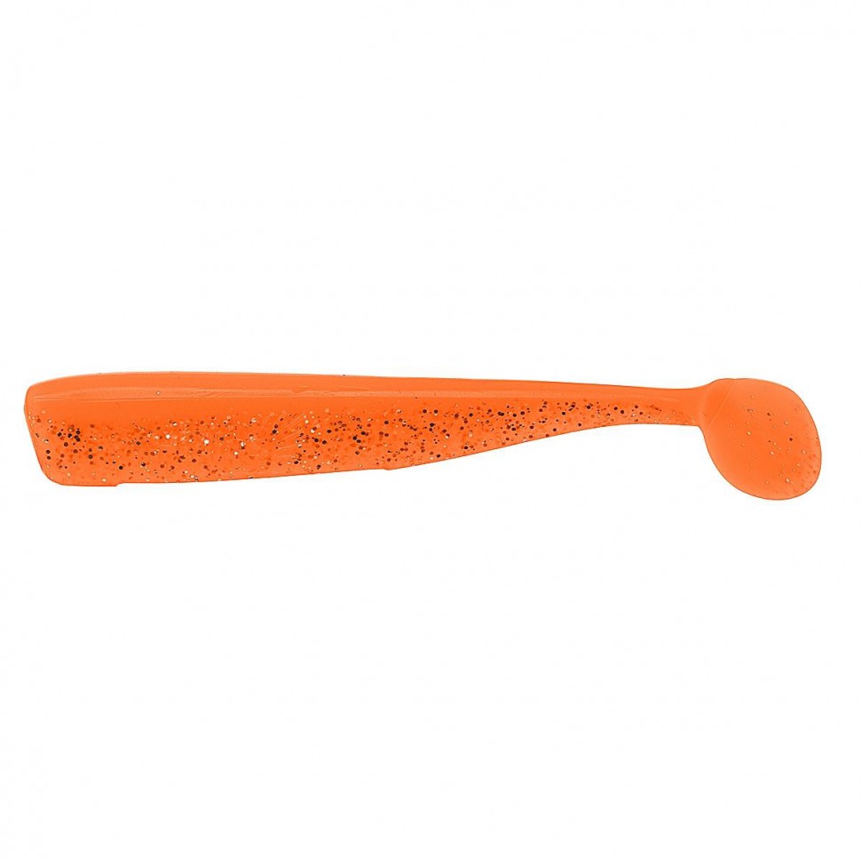 Виброхвост Helios Chebak 3,15"/8 см, цвет Orange & Sparkles 7 шт HS-3-022 , 